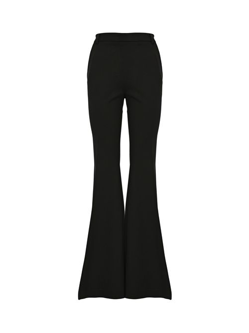 Pantaloni flare-fit Pasta in punto stoffa di viscosa PINKO | 105705 A24CZ99